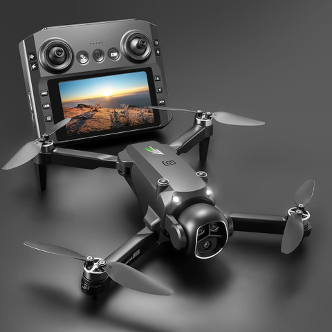 GAMESOUL M7 Optical Flow Dual Camera Foldable Brushless FPV Drone