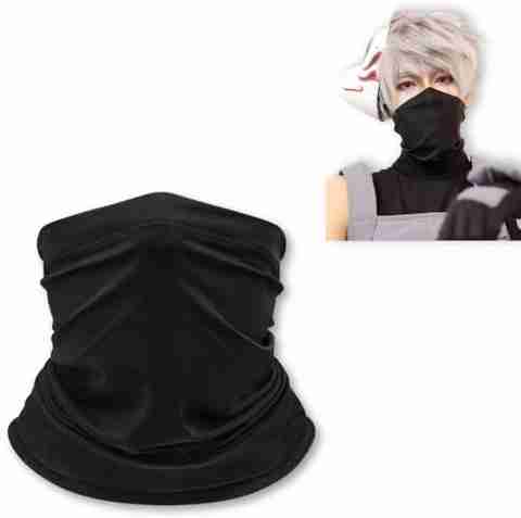 Crysendo Kakashi Mask Anime Cosplay | Unisex Dress Up Accessories Ninja ...