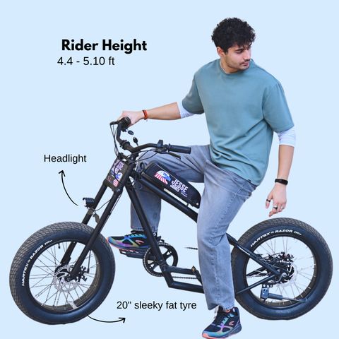 electric bobber bicycle Tracer 800W Raptor Pro DS Chopper Stretch Cruiser Bike triple tree fork Beach Cruiser Electric Bobber Bicycle