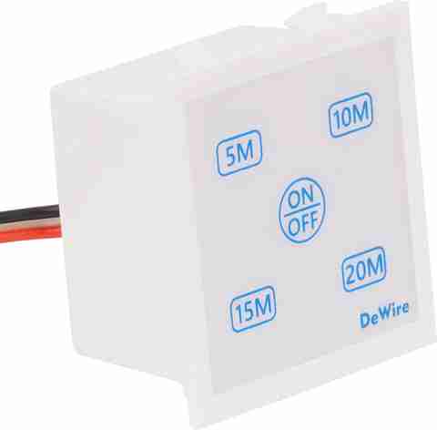 DeWire Auto Cut-Off Timer Switch(5,10,15,20Mins) 230V 10 A One Way ...