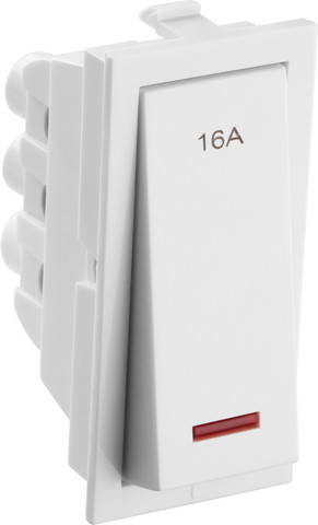 Honeywell 6AX One Way Switch With Indicator -1 Modul (Pack Of 10