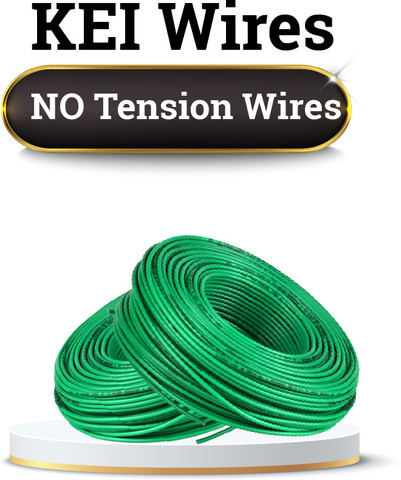 Kei KEI Wires & Cables BANFIRE PVC, 0.75 sq mm Single Core (ZERO