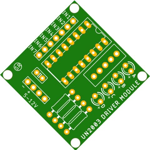 SunRobotics ULN2003 Stepper Motor Driver Module PCB For The Small ...