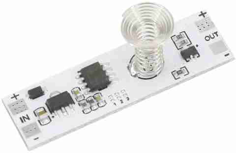 Light Touch Components SHOKITECH 5-24V Multi-Functional Cabinet LED Light Touch Switch Dimming ...