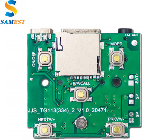 Sf007 samest Speaker Board, 5V-12V Bluetooth Amplifier FM USB AUX Card ...
