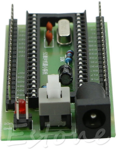 Buyyart New STC89C52 51 Mini System Microcontroller Development Board ...