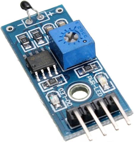 INVENTO 15Pcs NTC Thermistor Temperature Sensor Module 4 Pin LM393 5V ...