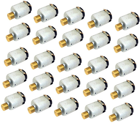 INVENTO 25Pcs 3V - 6V Vibration motor mini micro DC Toy Hobby Motor  25x20x15mm 5200 rpm Automotive Electronic Hobby Kit Price in India - Buy  INVENTO 25Pcs 3V - 6V Vibration motor