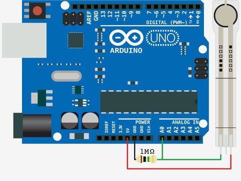 SunRobotics FlexiForce A201 Pressure Sensor - 25LBS For Testing and ...