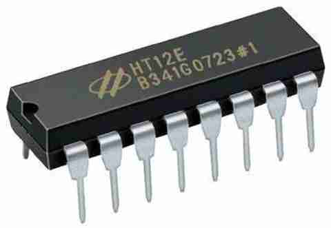 iBAT SOLUTIONS HT12E - HT 12 E RF Encoder IC for Wireless Communication ...