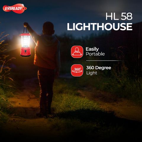 EVEREADY HL 58 10 hrs Lantern Emergency Light Price in India - Buy