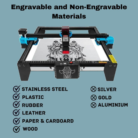 Yellow Tommy TTS 10 PRO 10W Laser Engraving Set Price in India