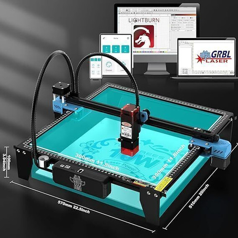 Yellow Tommy TTS 10 PRO 10W Laser Engraving Set Price in India