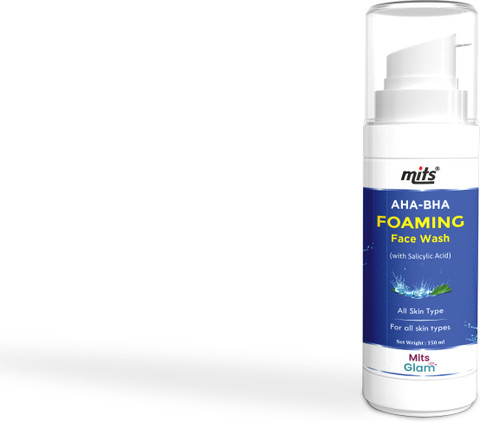 mits glutathione face wash MITS Aha-Bha Foaming , Anti Acne Foaming Cleanser For Face Face Wash