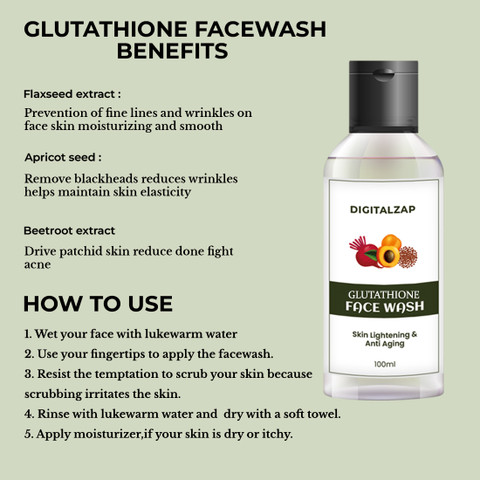 glutathione in beetroot digitalzap Glutathione face wash is the first step towards glowing skin  (pack of 3) Face Wash