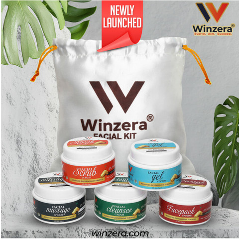 Winzera Glutathione Gold Facial Kit for both Men & Women - Price in India,  Buy Winzera Glutathione Gold Facial Kit for both Men & Women Online In  India, Reviews, Ratings & Features |