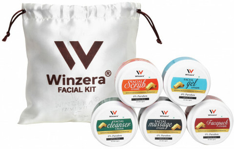 winzera glutathione face wash Winzera Glutathione Gold Facial Kit for both Men & Women