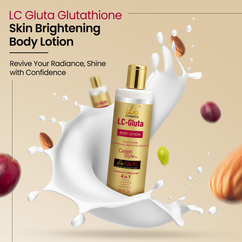 lio cosmeds LC Gluta Glutathione Body Lotion Price in India - Buy lio  cosmeds LC Gluta Glutathione Body Lotion online at Flipkart.com