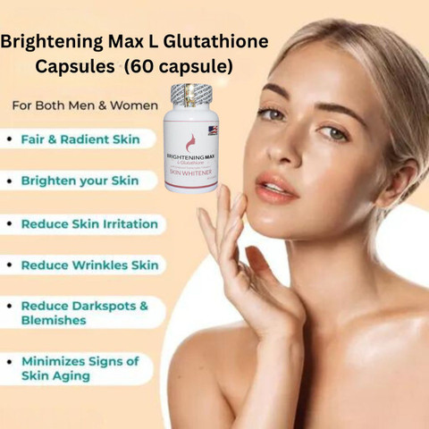 brightening max Best skin whitening glutathione capsule for men and women Price in India - Buy brightening max Best skin whitening glutathione capsule for men and women online at Flipkart.com brightening max Best skin whitening glutathione capsule for men and women Price in India - Buy brightening max Best skin whitening glutathione capsule for men and women online at Flipkart.com