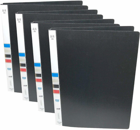 Ｄ-RING FILE ブラック　グレーセットまとめ売り37冊 Flipkart.com | Rangwell Plastic Presents Plastic File Folder 403