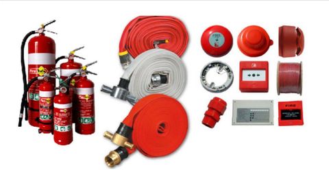 Fire Extengu Tribolt ABC Powder type 4 Kg Fire Extinguisher (Red) Fire Extinguisher ...