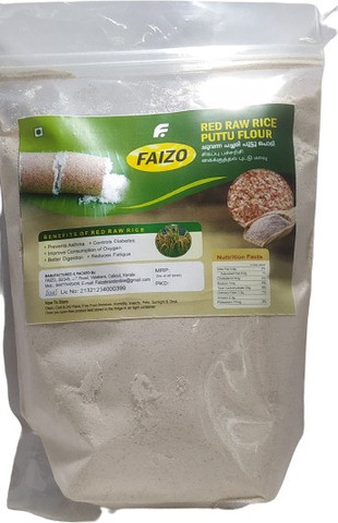 Faizo Api FAIZO Red Raw Rice puttu Flour(Roasted) Price in India - Buy FAIZO Red ...