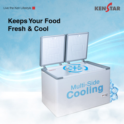 Kenstar 333 L Double Door Standard Deep Freezer Price in India