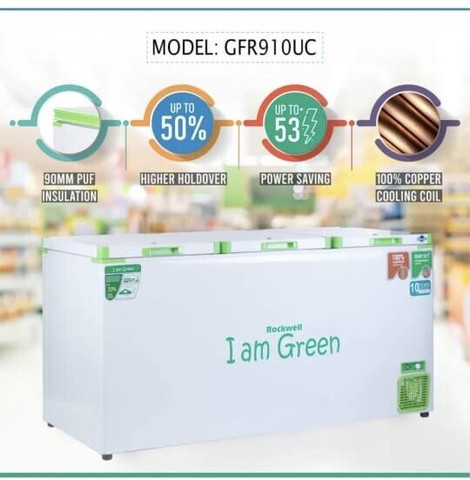 Rockwell 695 L Triple Door Standard Deep Freezer Price in India