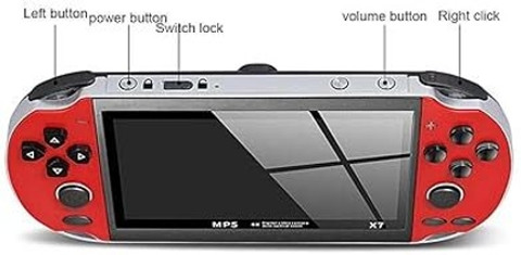 NextTech X7 PSP Game Console:Unlock The Power of 1000+ Games and