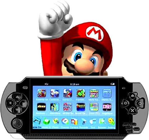 NextTech Grand Classic GCL PSP With MP4 Player NT-030 4 GB gaming