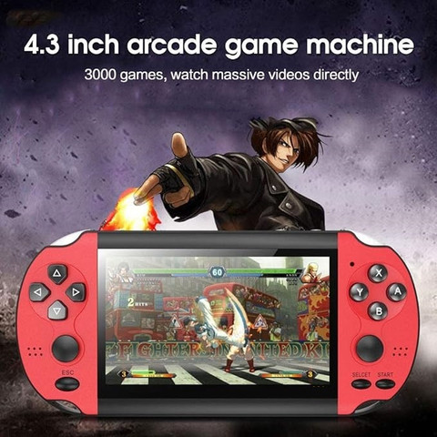 NextTech X7 PSP Game Console:Unlock The Power of 1000+ Games and