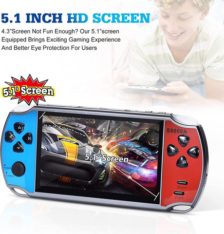 TECHZONE X7 Plus Video Game Console Player 64bits 8g Game Player