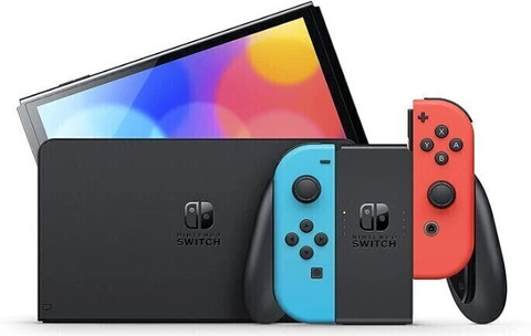 NINTENDO Switch OLED Handheld Portable Gaming Console 64 GB with