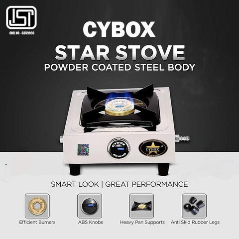 G-STYLE 8.0 XXX-HEAVY 　　　　　7.6XXX-HEAVY CYBOX Heavy Single Burner Gas Stove S0006 Stainless Steel Manual