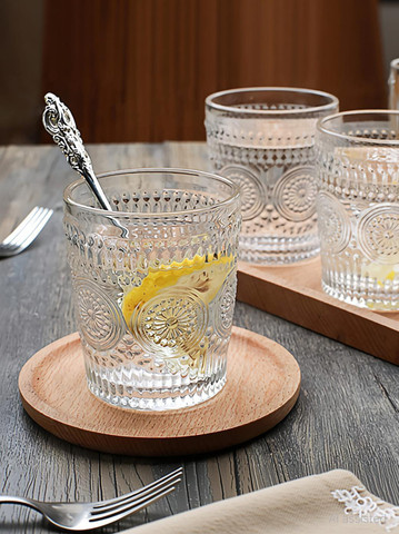 CQZ (Pack of 6) Royal Look Rajwadi Style Golden Rim Whiskey Glasses Set Of  6, 350 Ml Glass Set Water/Juice Glass Price in India - Buy CQZ (Pack of 6)  Royal Look