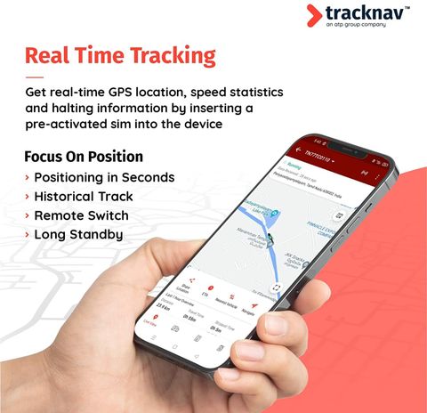 TrackNav Portable GPS Tracker, Wireless Tracking Device Live Tracking ...