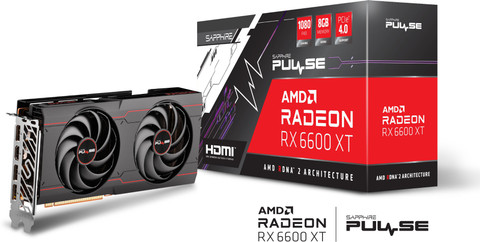 AMD Sapphire PULSE Radeon™ RX 6600 XT Graphic Card with 8 GB GDDR6