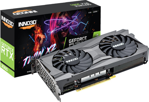 Inno3D GEFORCE RTX 3060 8GB TWIN X2 OC GDDR6 8 GB NVIDIA Inno3D GEFORCE RTX 3060 8GB TWIN X2 OC GDDR6 8 GB NVIDIA