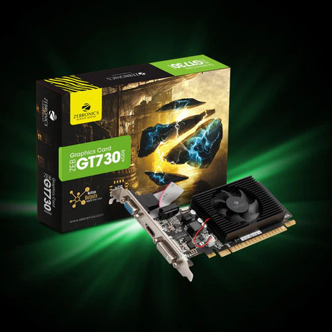 ZEBRONICS ZEB-GT610 DDR3 4 GB NVIDIA Chipset 64 bit 1000 MHz