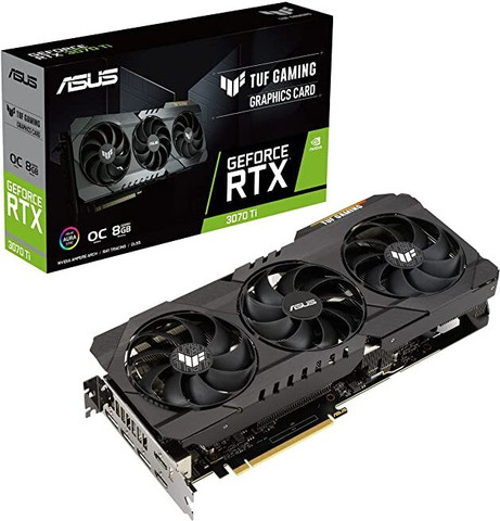 【中古箱無し】RTX 3070 Ti 8GB ASUS TUF GAMING ASUS TUF Gaming GeForce RTX 3070 Ti GDDR6X 8 GB NVIDIA