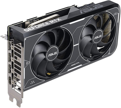 ASUS Dual GeForce RTX 3060 Ti OC Edition 8GB GDDR6X with two Axial