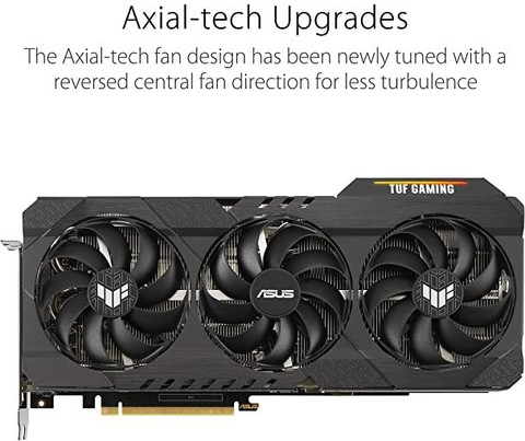 ASUS TUF Gaming GeForce RTX 3070 Ti GDDR6X 8 GB NVIDIA