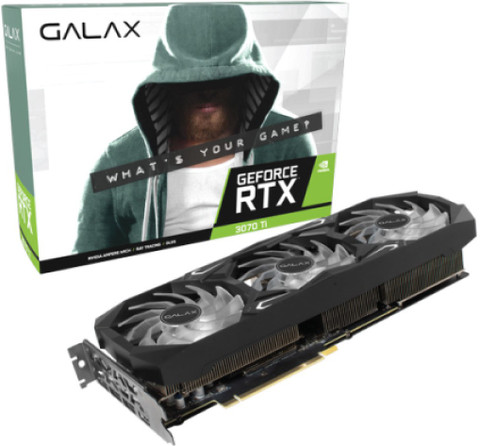 GALAX 3070 Ti Exg GDDR6 8 GB NVIDIA Chipset 256 bit 1770 MHz