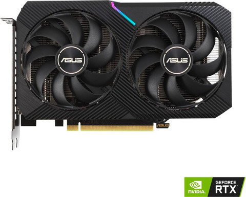 ASUS DUAL-RTX3060-O12G-V2 GDDR6 12 GB NVIDIA Chipset 192 bit 1867