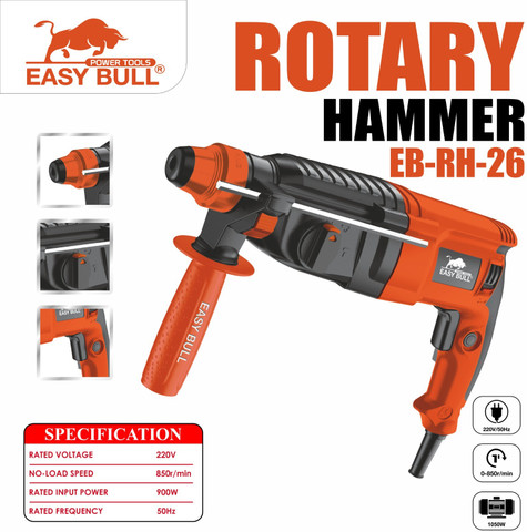 Easy Bull EASY BULL 26MM ROTARY HAMMER EB-RH-26 Rotary Hammer