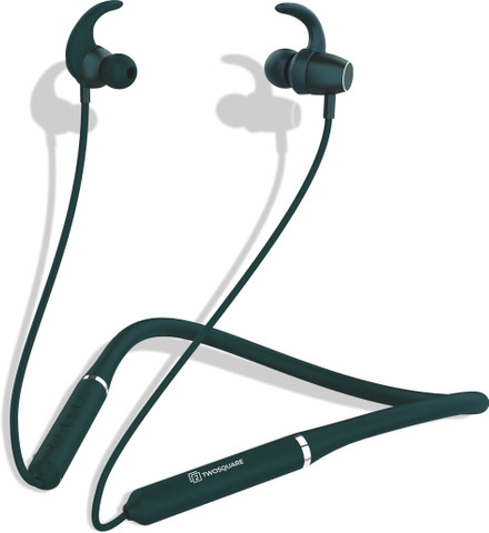 TwoSquare Momento Wireless Neckband 30 Hours Playtime, HD Sound