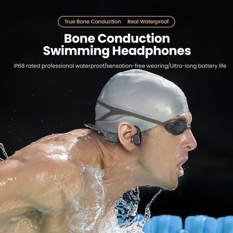 5OUND LIFE Open Bone F1 Bone Conduction Headphones for Sports, Gym ...