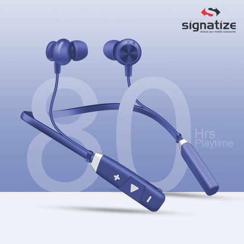 新品　BRIEFING WS LOGO LINE HIGHNECK RF S SIGNATIZE SZ Bluetooth Neckband with Mic,80H, ASAP Charge, ENC Mic