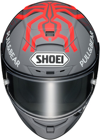 セキュリティ・セーフティ SHOEI X-Fourteen MARQUEZ BLACK CONCEPT Casco Shoei X-14 Marquez Black Concept 2.0 Helmet Motorbike Helmet