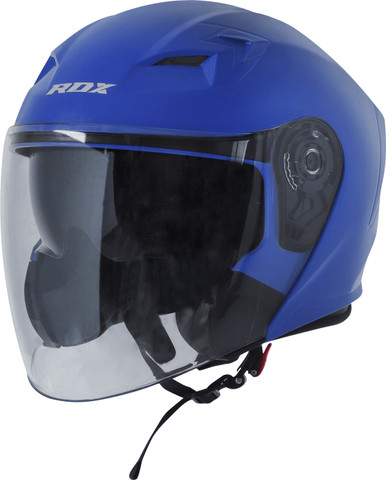 Steelbird Air SBA-17 ISS RDX BLUE OPEN FACE L SIZE 600MM WITH